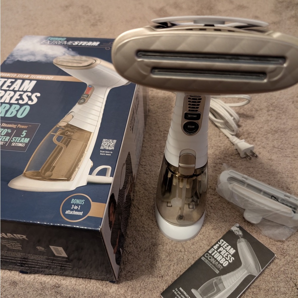 Conair Turbo ExtremeSteam Handheld Fabric Steamer